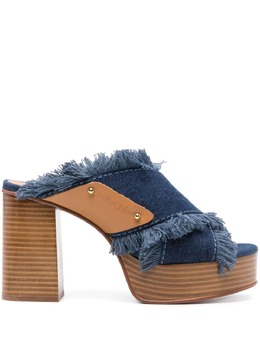 See by Chloé: Голубые сандалии 