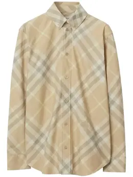 Burberry: Винтажная рубашка  Vintage Check