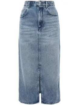 ISABEL MARANT: Джинсовая юбка 