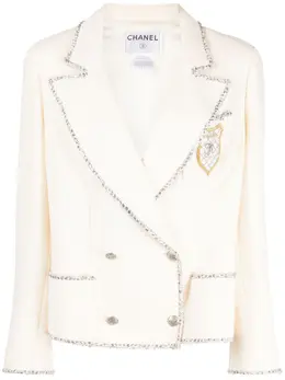 CHANEL Pre-Owned: Куртка из шерсти 
