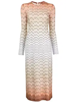 Missoni: Платье миди 