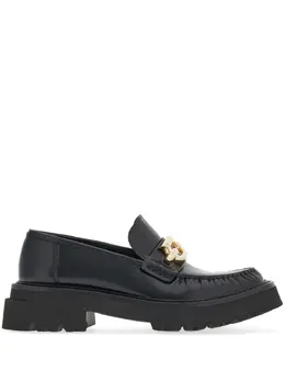Ferragamo: Чёрные лоферы  Gancini