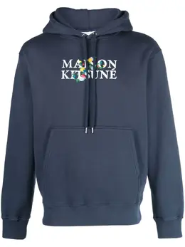 Maison Kitsuné: Толстовка с принтом 