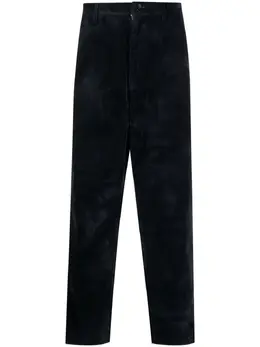 Comme Des Garçons Shirt: Синие брюки 