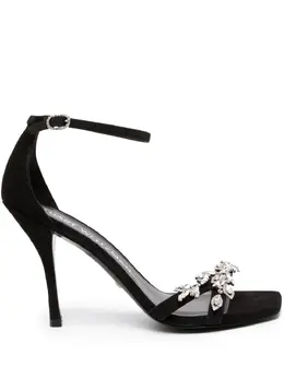 Stuart Weitzman: Чёрные сандалии  Nudist