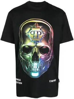 Philipp Plein: Футболка  Skull с принтом
