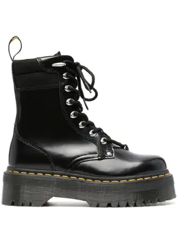 Dr. Martens: Чёрные ботинки  Jadon