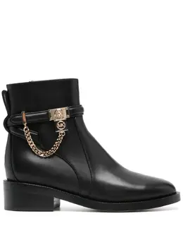 Michael Michael Kors: Чёрные ботинки 