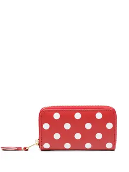 Comme Des Garçons Wallet: Кошелёк в горошек 