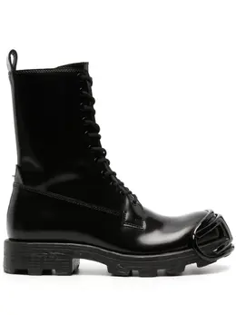 Diesel: Чёрные ботинки 