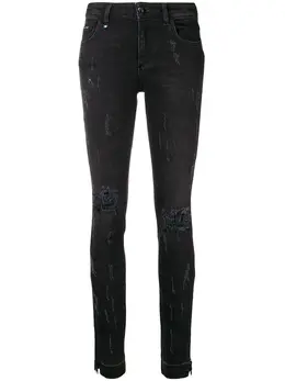 Philipp Plein: Рваные джинсы 