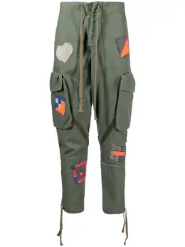 Greg Lauren: Брюки цвета хаки 