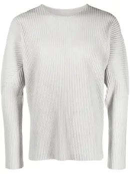 Homme Plissé Issey Miyake: Футболка с длинным рукавом 