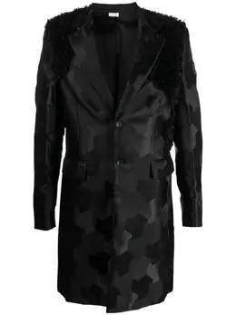 Comme des Garçons Homme Plus: Однобортное пальто 