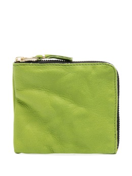 Comme Des Garçons Wallet: Зелёный картхолдер 