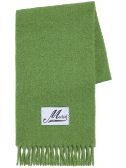 Marni: Зелёный шарф 
