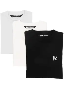 Palm Angels: Белая футболка 