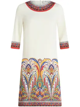 ETRO: Платье с принтом 