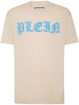 Philipp Plein: Хлопковая футболка  Gothic Plein