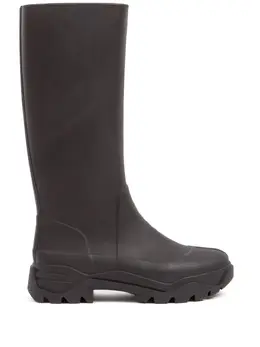 Maison Margiela: Чёрные ботинки  Tabi