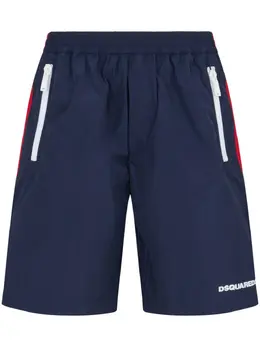 Dsquared2: Синие шорты  Boxer