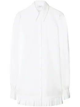 Off-White: Плиссированная рубашка 