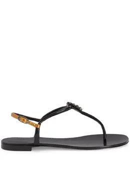 Giuseppe Zanotti: Чёрные сандалии 