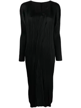 Pleats Please Issey Miyake: Открытое пальто 