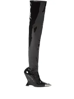 Philipp Plein: Чёрные сапоги 