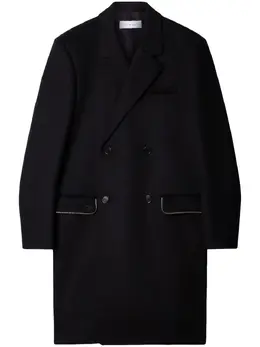 Off-White: Пальто из шерсти 