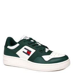 Tommy Jeans: Зелёные кроссовки 
