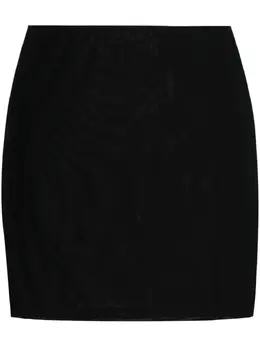 Fleur Du Mal: Юбка в сетку 
