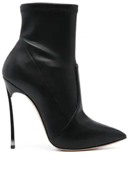 Casadei: Чёрные ботинки  Blade