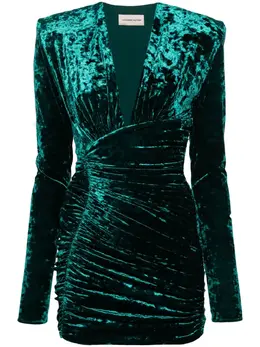 Alexandre Vauthier: Бархатное платье 