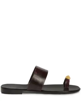 Giuseppe Zanotti: Чёрные сандалии  Norbert