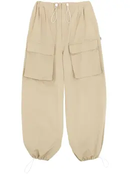 MM6 Maison Margiela: Хлопковые брюки 