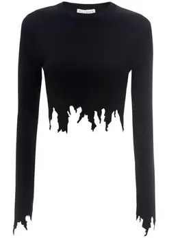 JW Anderson: Чёрный свитер 