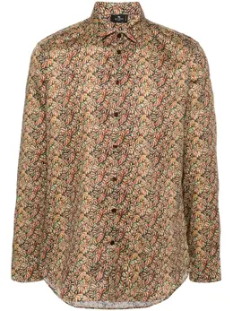 ETRO: Рубашка с принтом 
