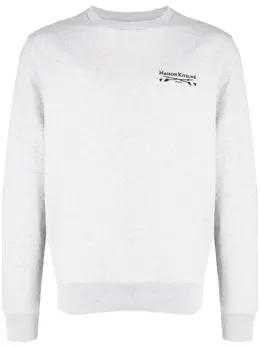 Maison Kitsuné: Хлопковый свитшот 