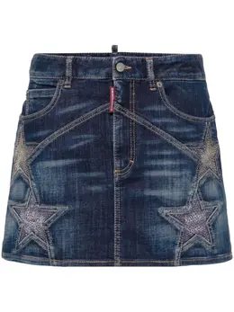 Dsquared2: Джинсовая юбка 