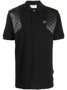 Philipp Plein: Чёрное поло  Skull