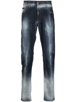 Philipp Plein: Рваные джинсы 