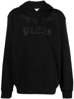 Philipp Plein: Чёрная толстовка  Gothic Plein