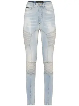 Philipp Plein: Светлые джинсы 