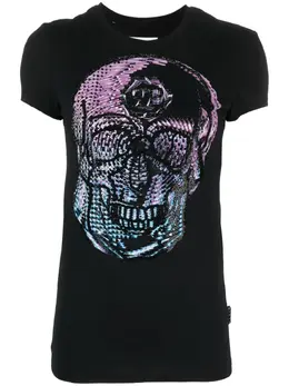 Philipp Plein: Футболка  Crystal со стразами