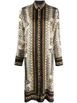 Just Cavalli: Платье с животным принтом 