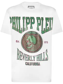 Philipp Plein: Футболка  Crystal со стразами