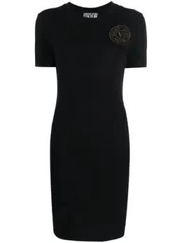 Versace Jeans Couture: Платье с принтом 
