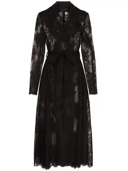 Dolce & Gabbana: Пальто с длинным рукавом 