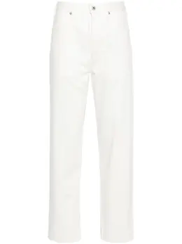 Jil Sander: Прямые джинсы 